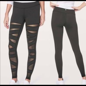 Lululemon Wunder Under Tech Mesh